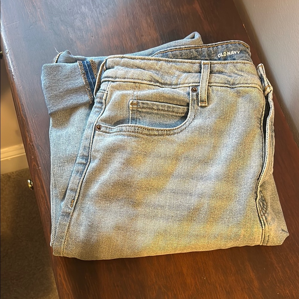 Old Navy sky-hi wide leg jeans